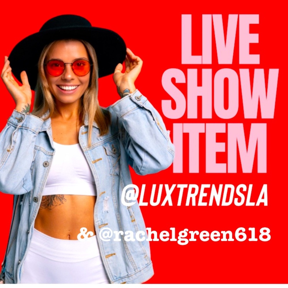 LIVE SHOW: Co-hosted by @Rachelgreen618 & @LuxtrendsLA 12pm PST 5/26
